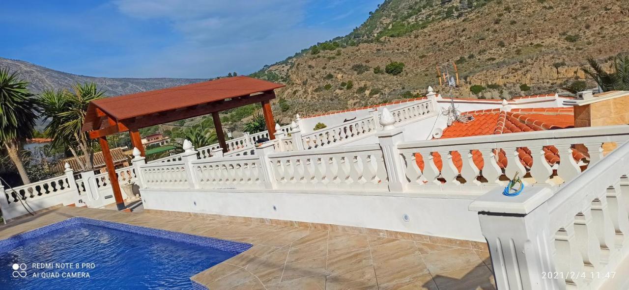 Villa Med Panoramautsikt Med Privat Pool I Calpe, Costa Blanca, Spanien Εξωτερικό φωτογραφία