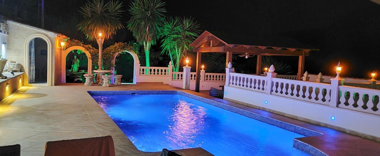 Villa Med Panoramautsikt Med Privat Pool I Calpe, Costa Blanca, Spanien Εξωτερικό φωτογραφία