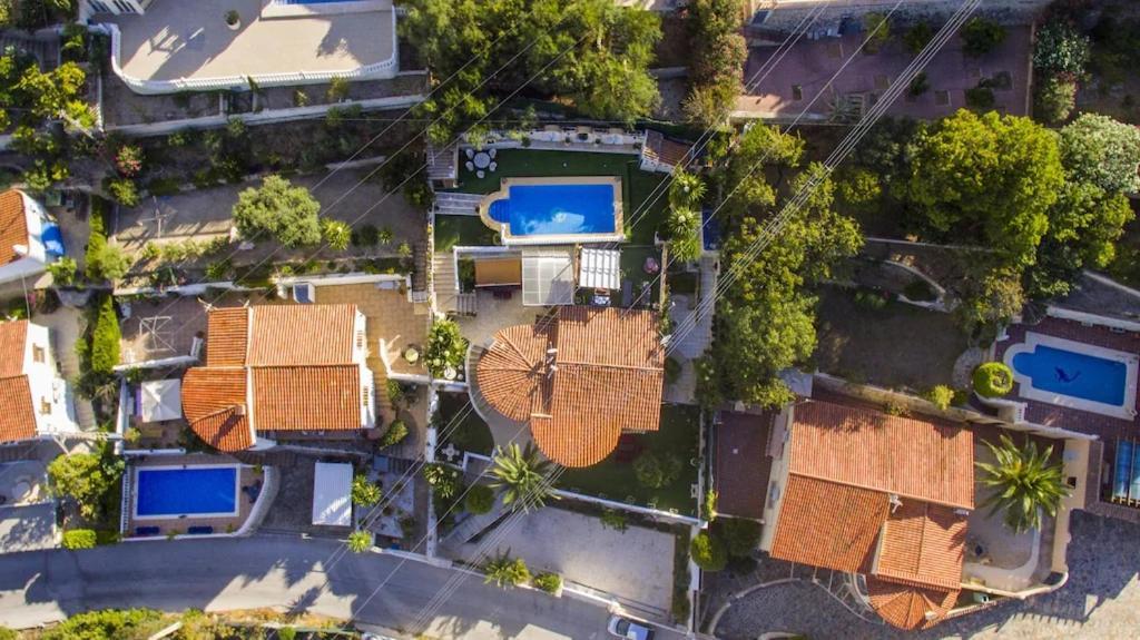 Villa Med Panoramautsikt Med Privat Pool I Calpe, Costa Blanca, Spanien Εξωτερικό φωτογραφία