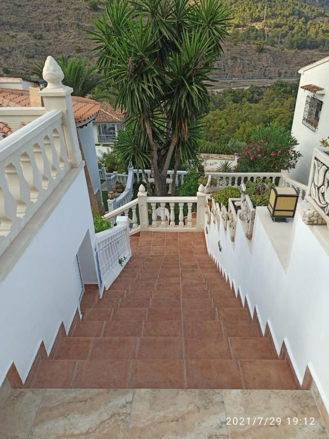 Villa Med Panoramautsikt Med Privat Pool I Calpe, Costa Blanca, Spanien Εξωτερικό φωτογραφία