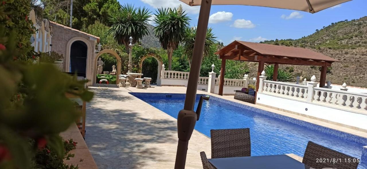 Villa Med Panoramautsikt Med Privat Pool I Calpe, Costa Blanca, Spanien Εξωτερικό φωτογραφία