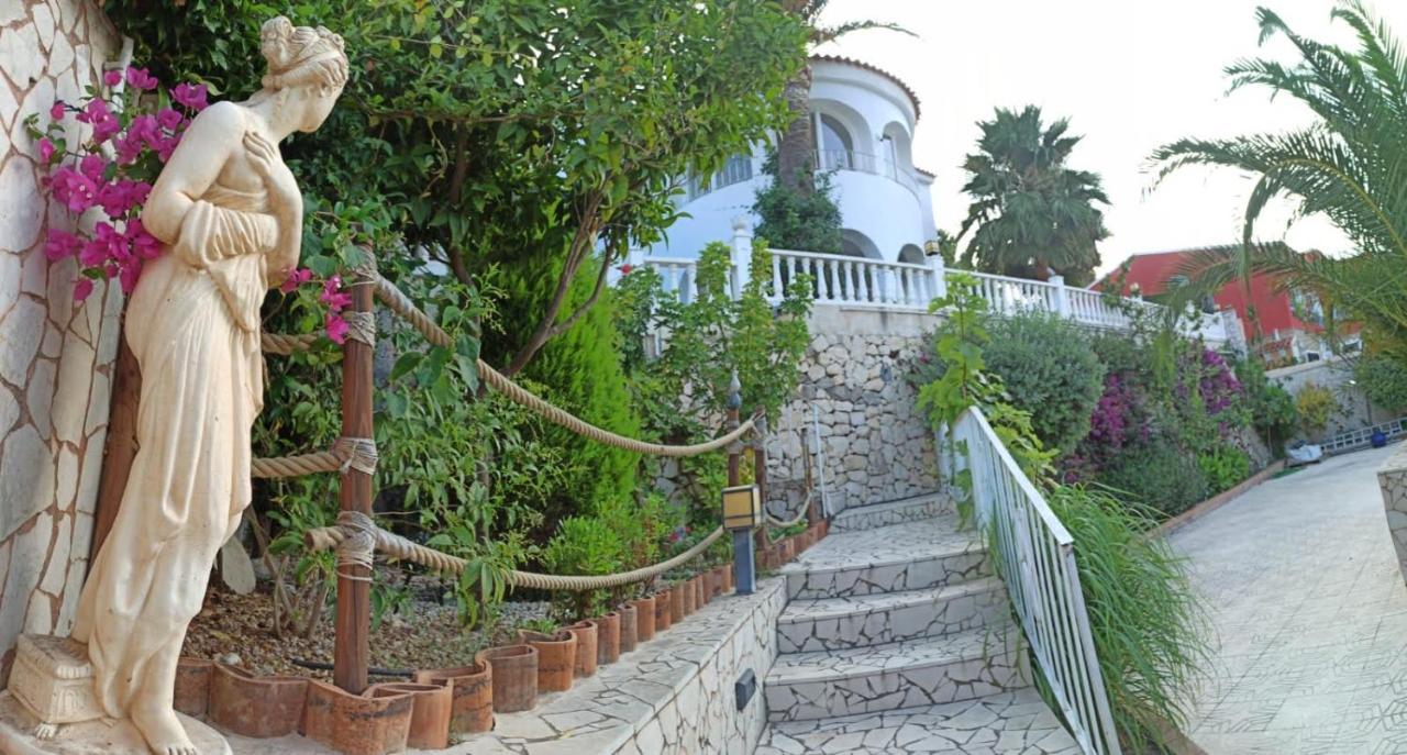 Villa Med Panoramautsikt Med Privat Pool I Calpe, Costa Blanca, Spanien Εξωτερικό φωτογραφία