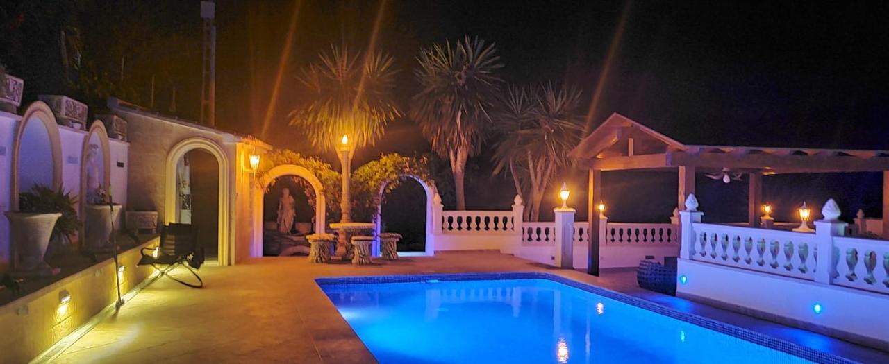 Villa Med Panoramautsikt Med Privat Pool I Calpe, Costa Blanca, Spanien Εξωτερικό φωτογραφία