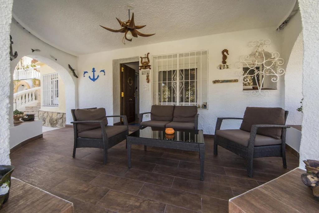 Villa Med Panoramautsikt Med Privat Pool I Calpe, Costa Blanca, Spanien Εξωτερικό φωτογραφία