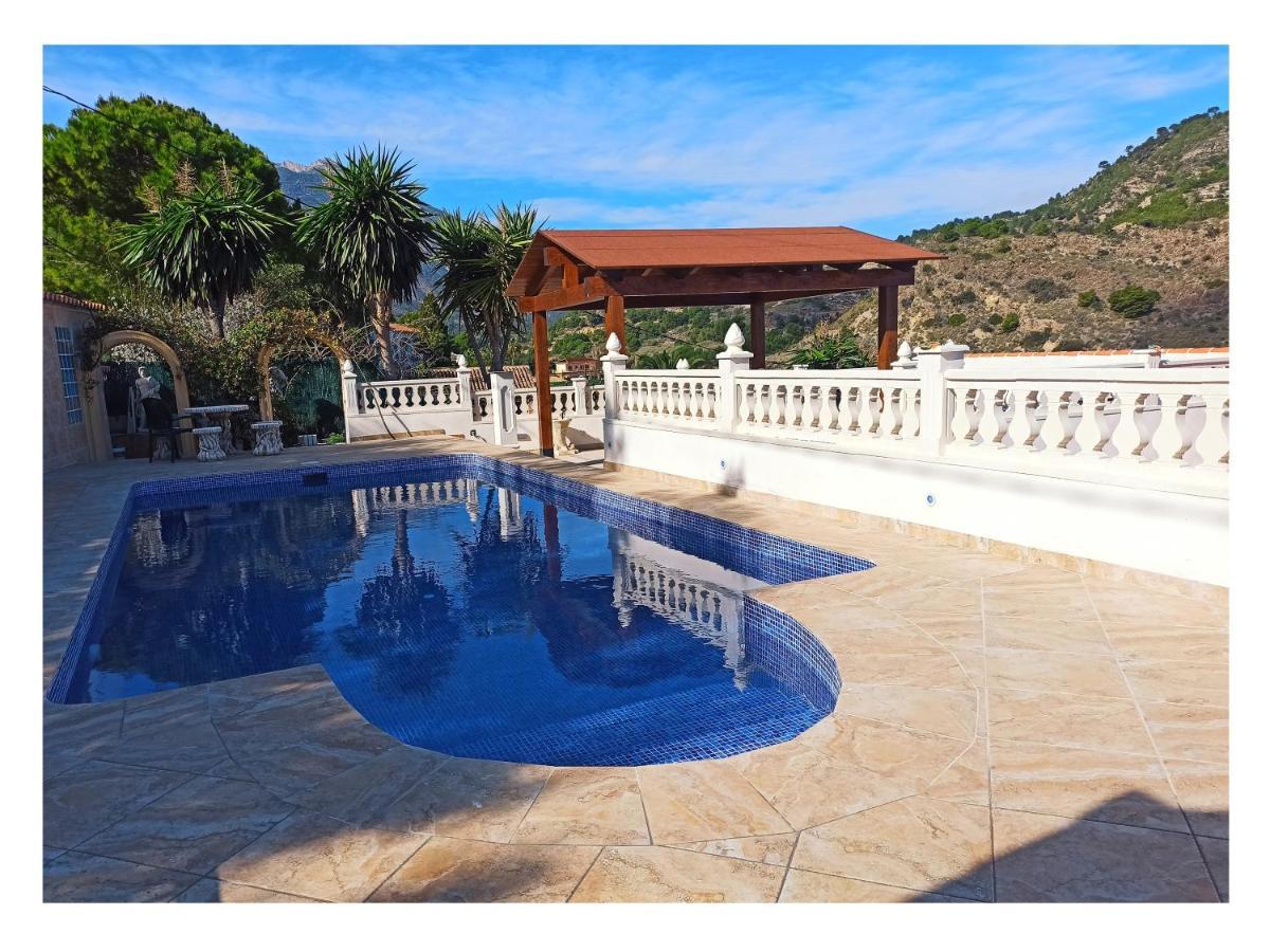 Villa Med Panoramautsikt Med Privat Pool I Calpe, Costa Blanca, Spanien Εξωτερικό φωτογραφία